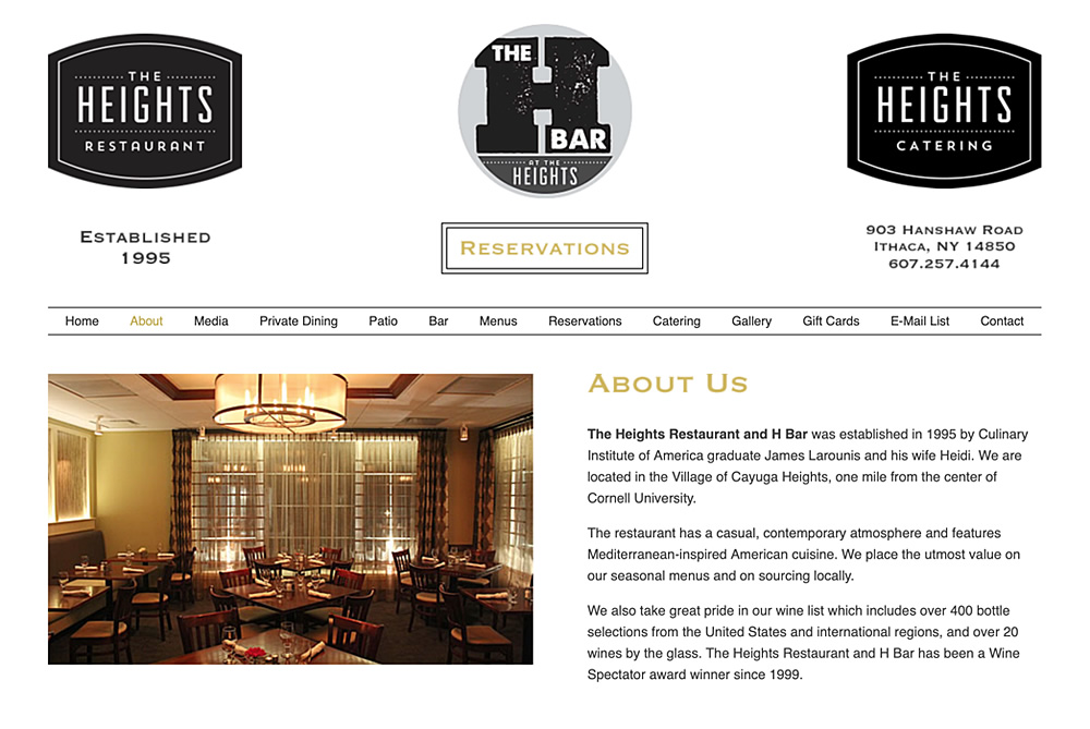 The Heights Restaurant and H Bar